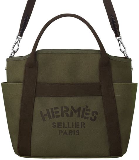 hermes sellier paris canvas bag|hermes grooming bag.